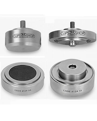 #12 Grommet Attaching Tools, Cutter Dies, and Two-Step Dies