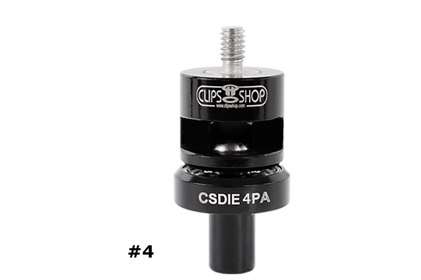 #4 (1/2 - 0.50 Hole Size) Two-Step Cutting and Attaching Die