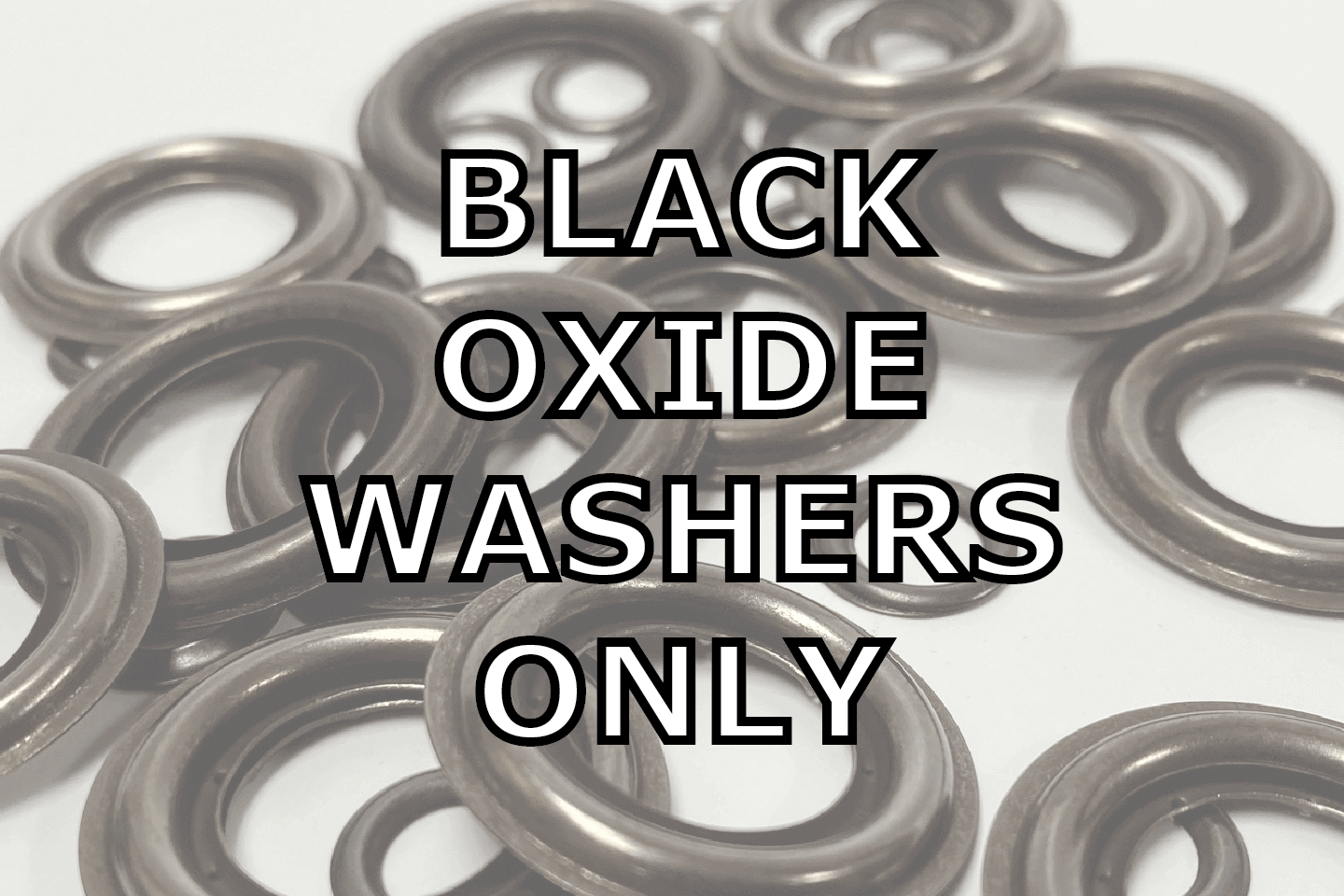 Chemical Black Oxide Washers Only