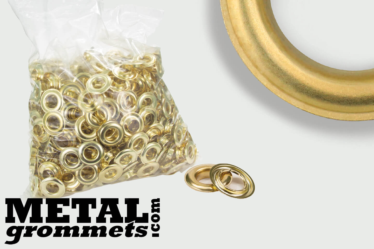 #4 (1/2 - 0.50 Hole Size) Brass Grommets & Washers