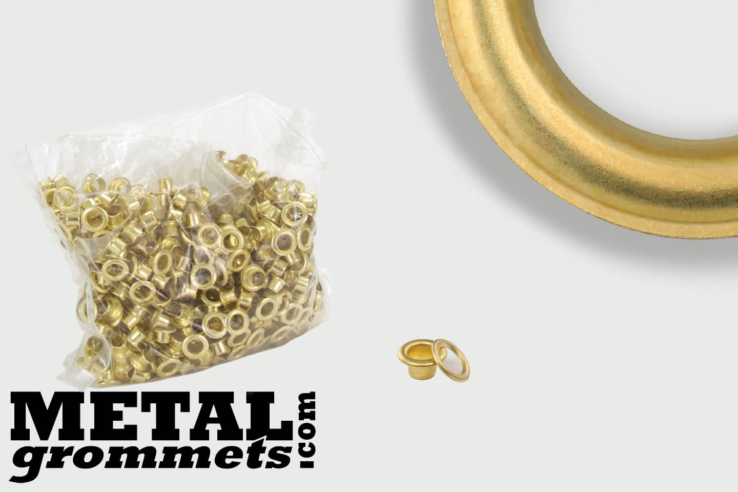 #X00 (11/64 - 0.172 Hole Size) Brass Grommets & Washers