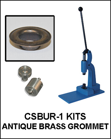 Antique Brass Grommet CSBUR-1 Kit