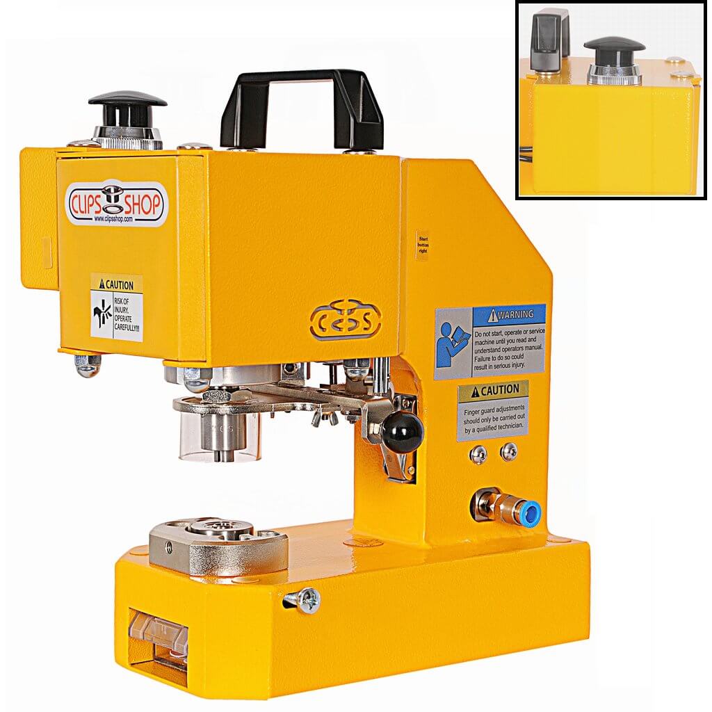 CSTIDY-41 B Pneumatic Grommet Attacher Machine w/ Top Button