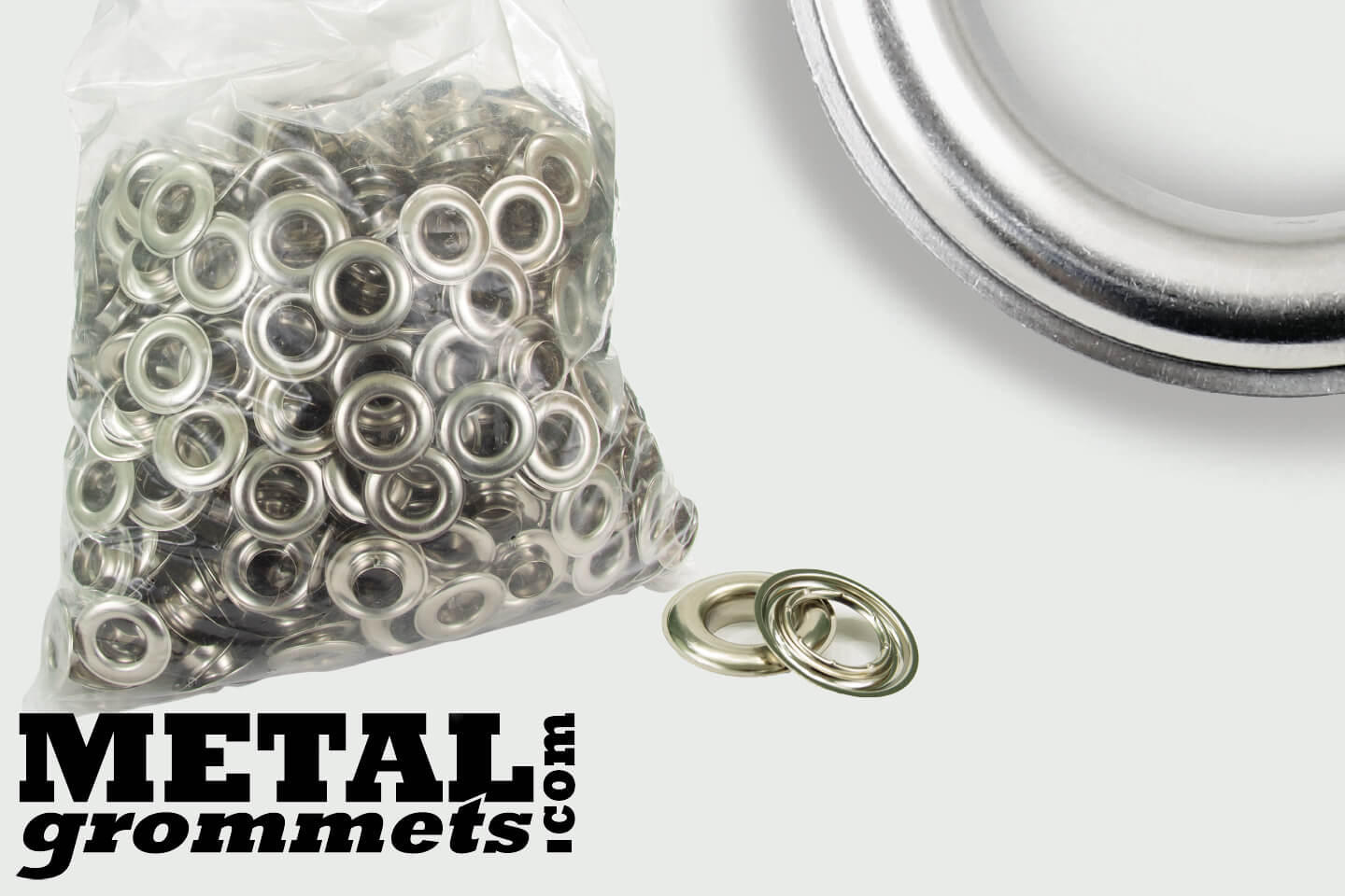#4 (1/2 - 0.50 Hole Size) Nickel Plated Grommets & Washers