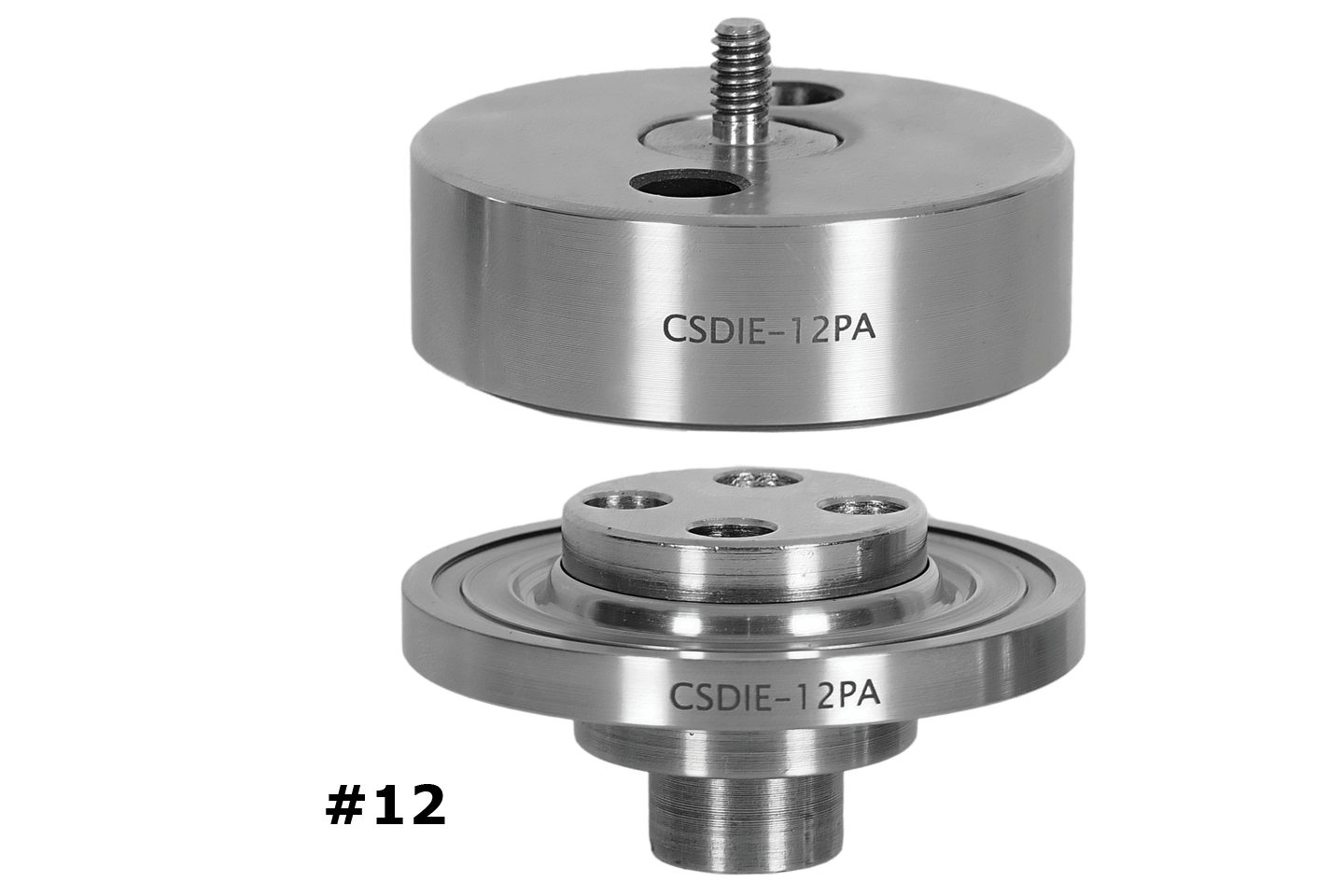 #12 (1 1/2" ID) Two-Step Cutting and Attaching Die