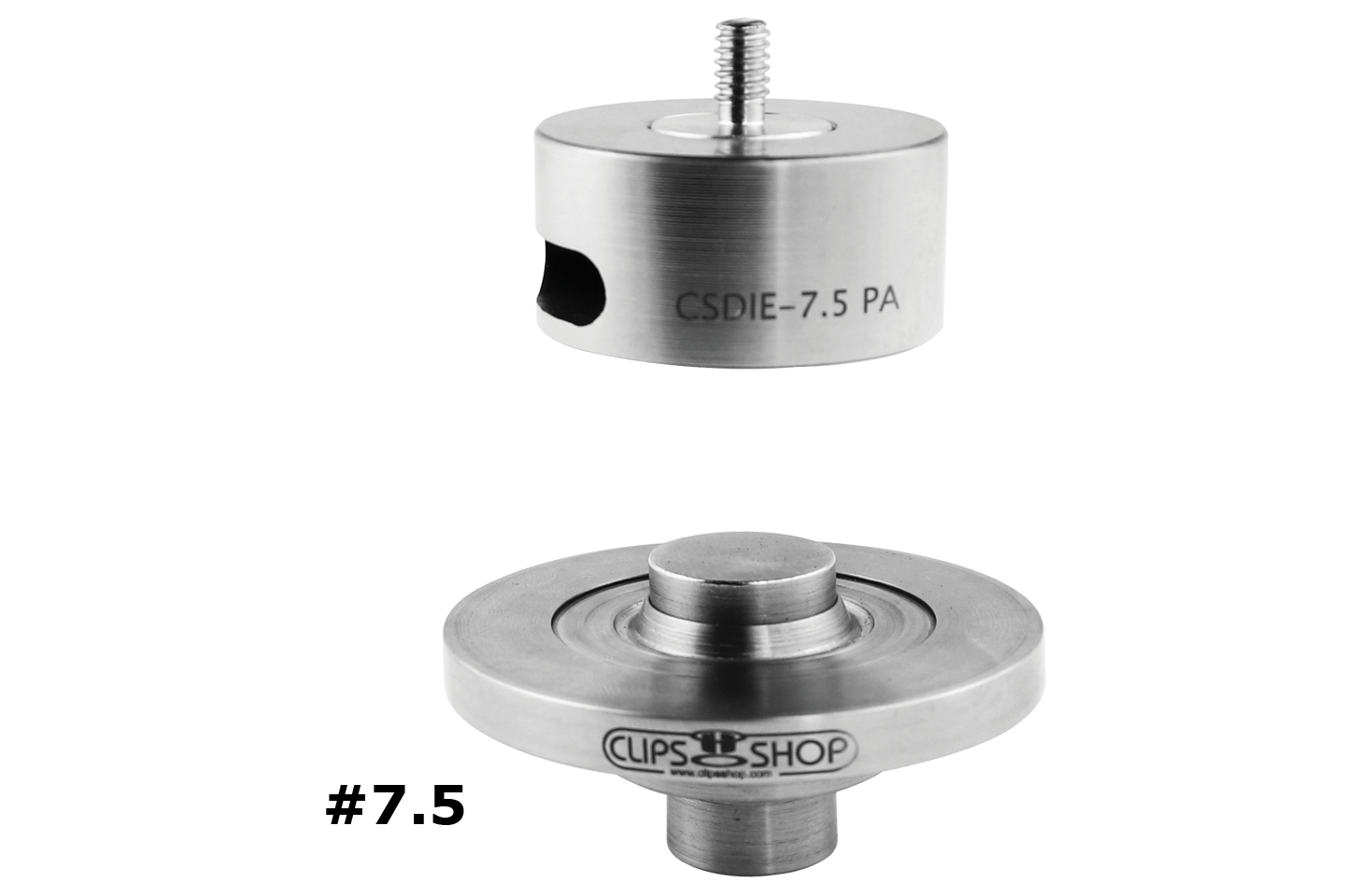1" Hole ID (#7.5) Two-Step Cutting and Attaching Die
