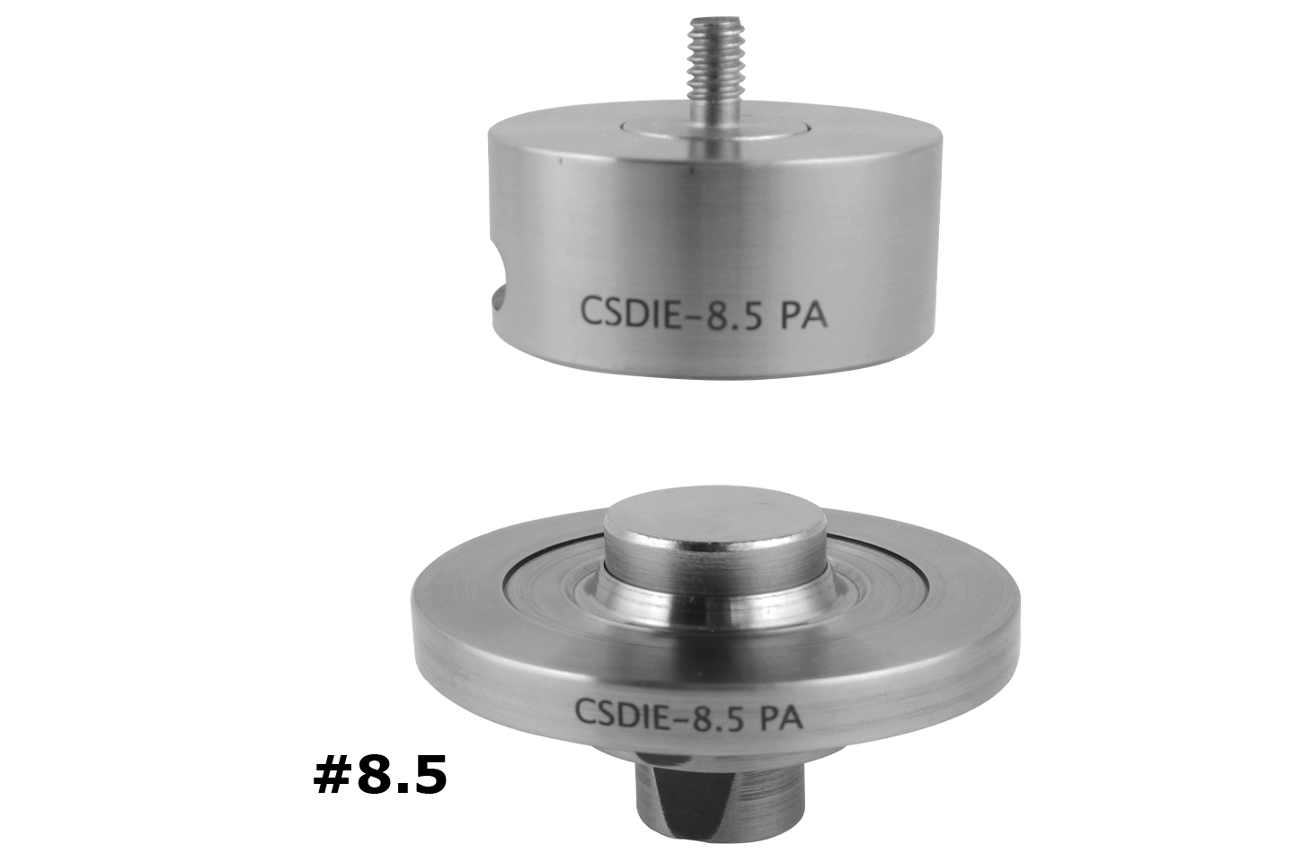 1 1/8" ID (#8.5) Two-Step Cutting and Attaching Die