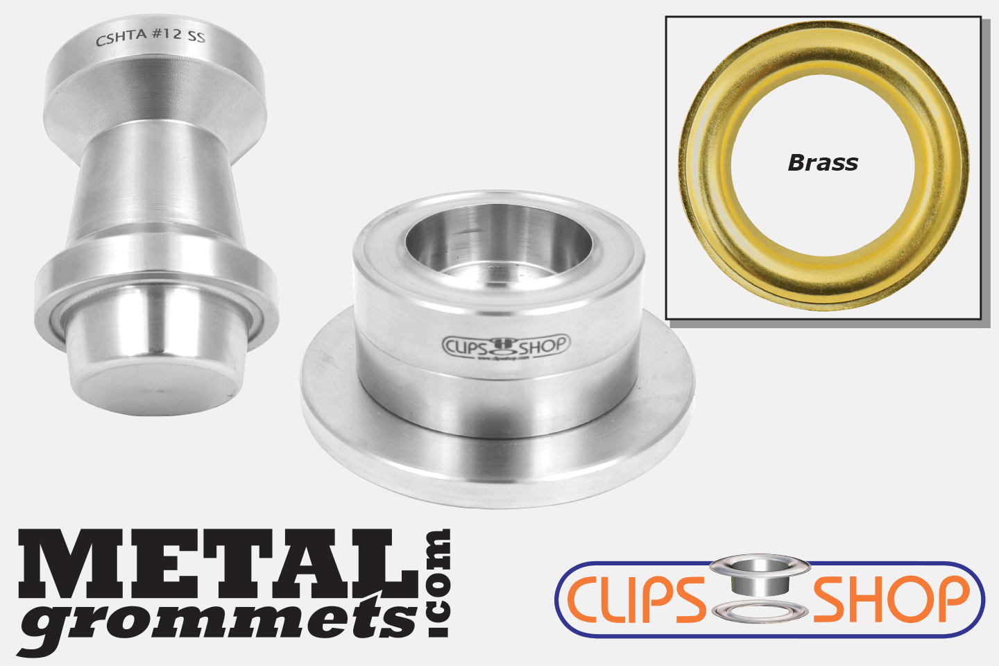 #12 Starter Hand Kit (100 pcs) grommets in BRASS