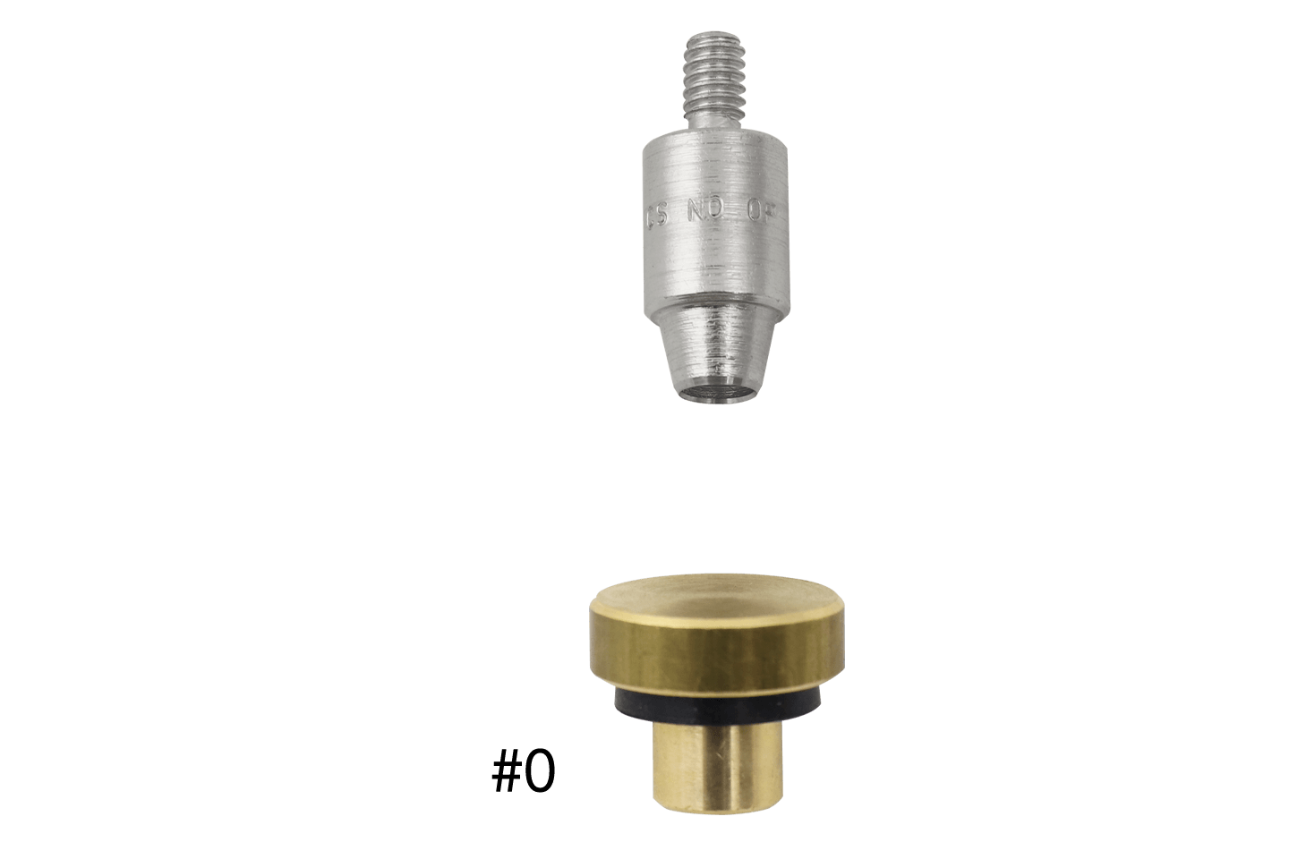 0.250" (1/4") #0 Hole-Piercing Die