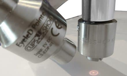 CSTEP-2 — The only manual grommet machine with LED light positioning pointer