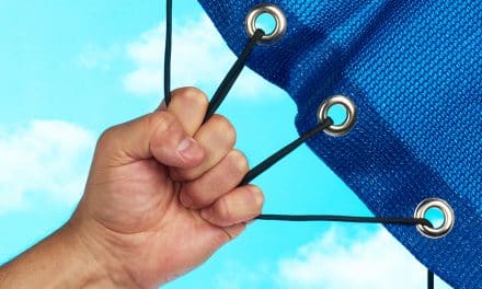 Get strong holding power! Use grommets & washers with gripping teeth