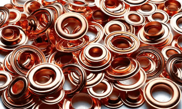 Self-piercing copper grommets have virus-killing antimicrobial properties